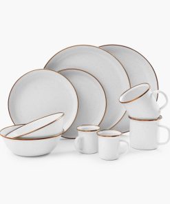 Enamelware Dining Collection - Eggshell