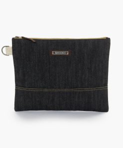 Neelum Zipper Pouch - Denim