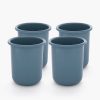 Rolled Enamelware Cup Set