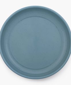 Rolled Enamelware Plate Set