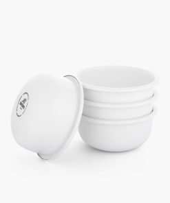 Rolled Enamelware Side Bowl Set