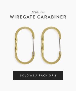 Wiregate Carabiners - 3 Sizes